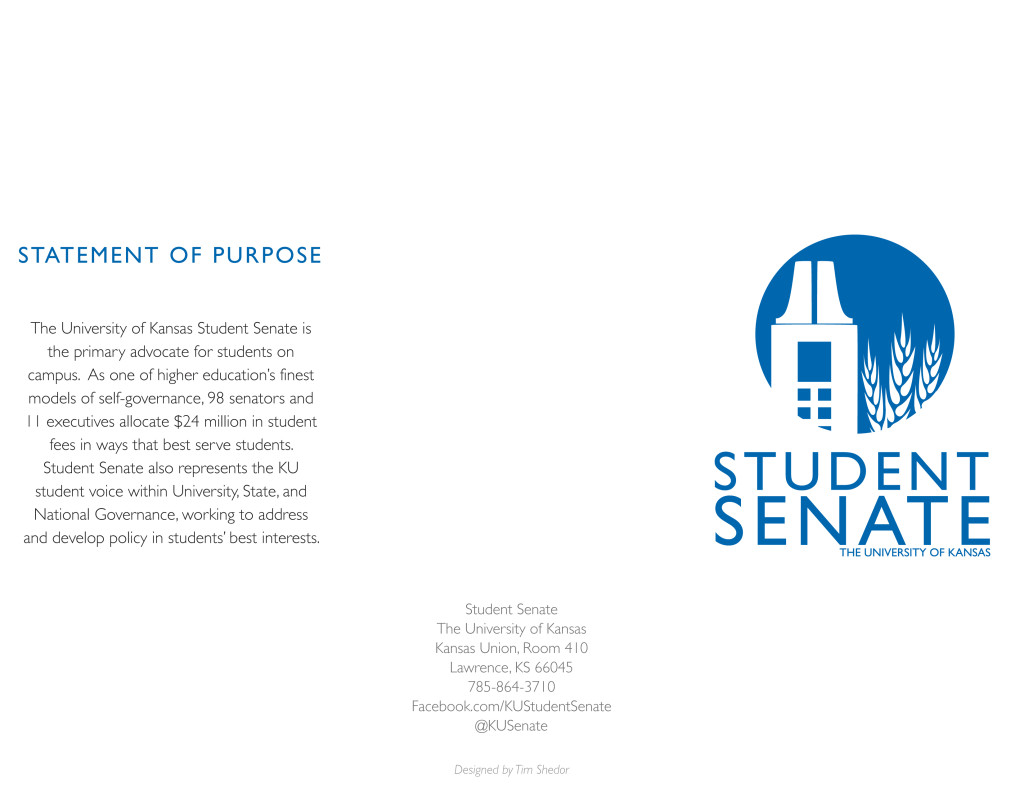 KU Student Senate Branding