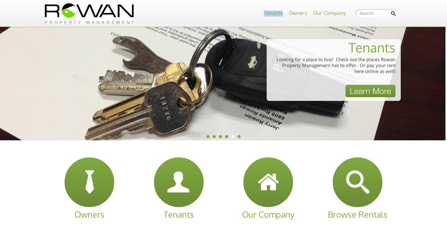 Rowan Property Management Website