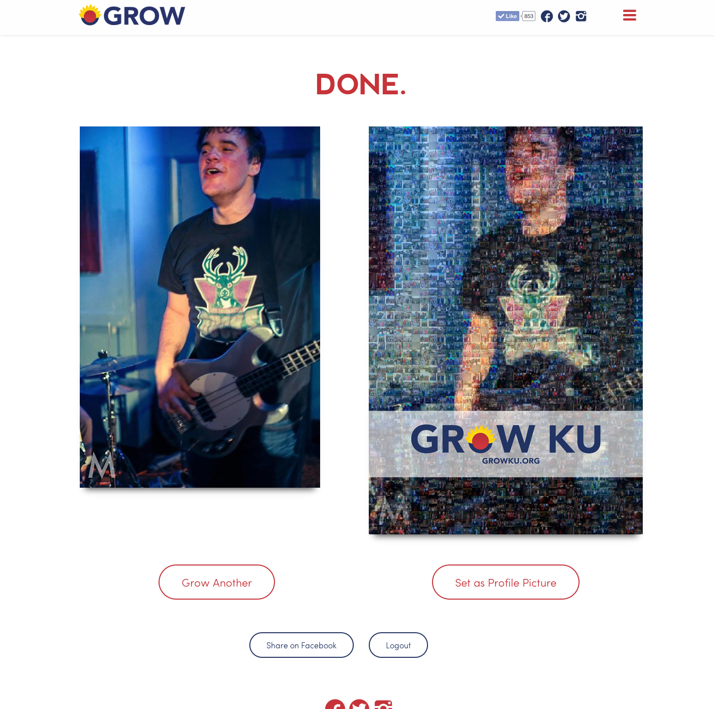 Grow KU Mosaic